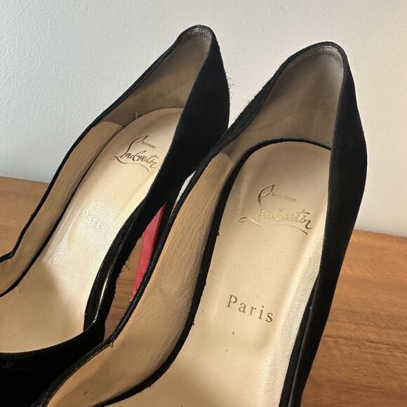 Christian Louboutin Greissimo Pump Black Suede - Picture 3 of 9